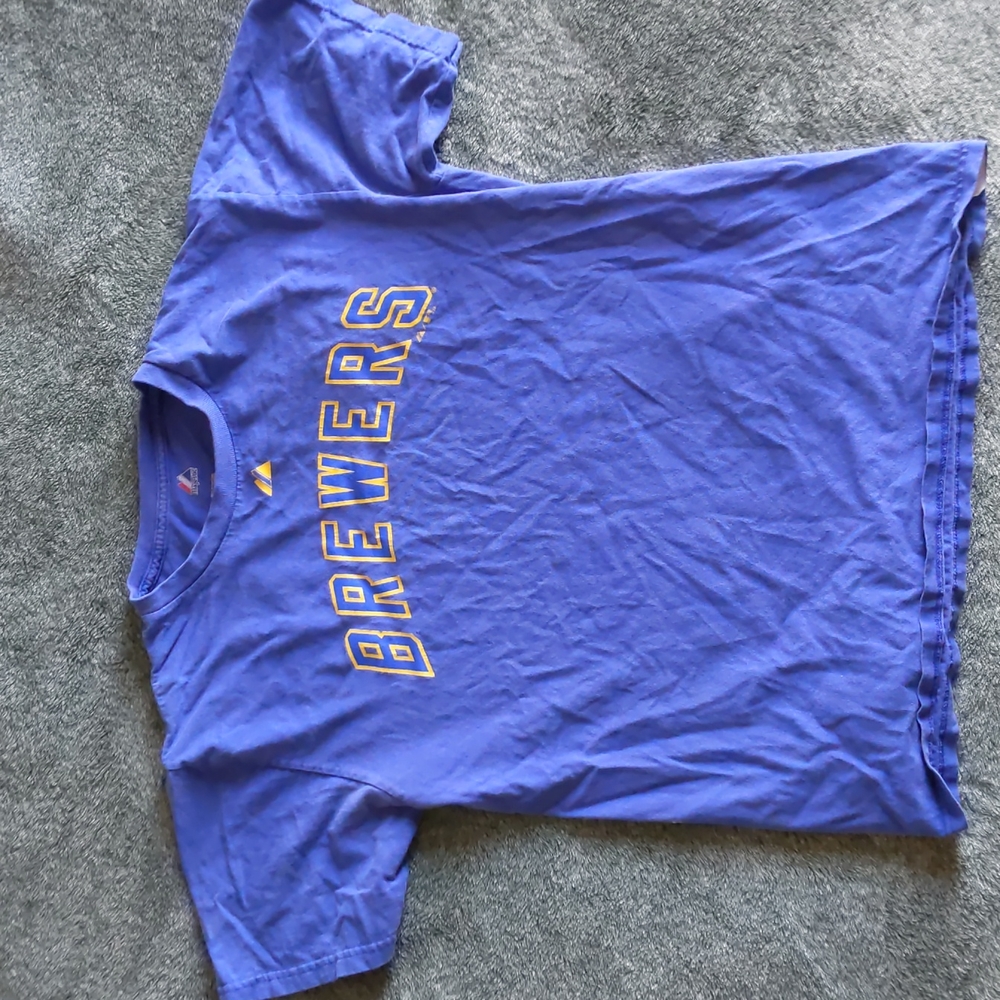 Boy's Brewers Baseball Tee